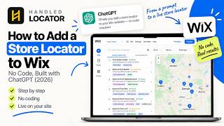 How to Add a Store Locator to Wix - No Code, Built with ChatGPT (2026)