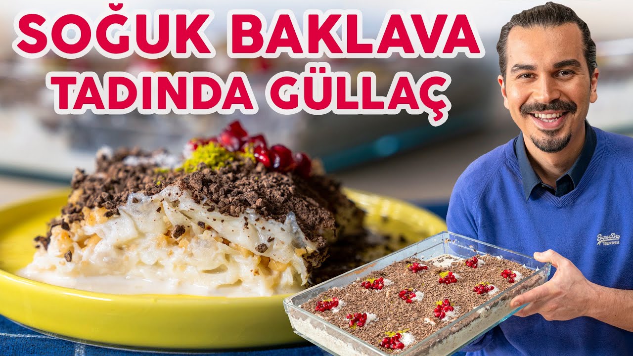 Soğuk Baklava Tadında Güllaç Tarifi: İki Tatlının En Güzel Yönleri Bir Arada!