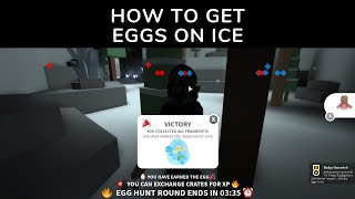 Themidcoregamer - how to get eggs on ice roblox egg hunt 2019
