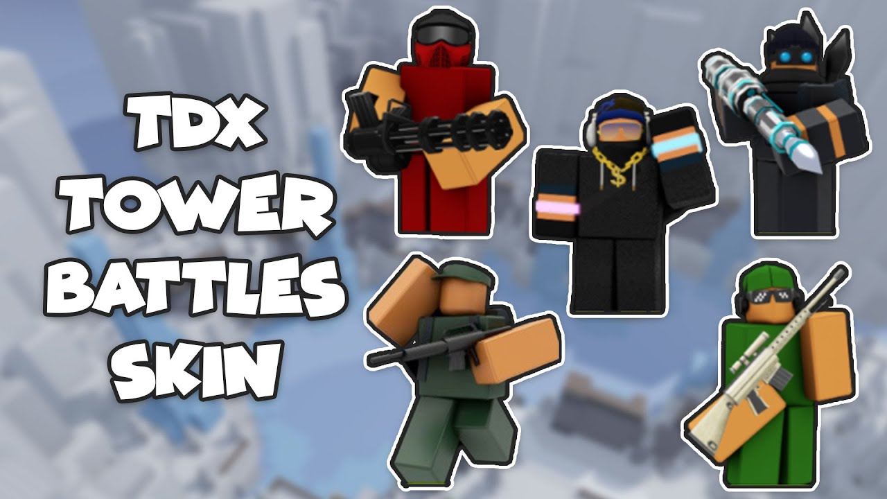 SKINS] Tower Defense X: BETA - Roblox