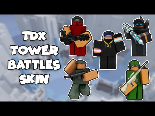 TDX on X: Tower Battles X Tower Defense X confirmed tb skin sets