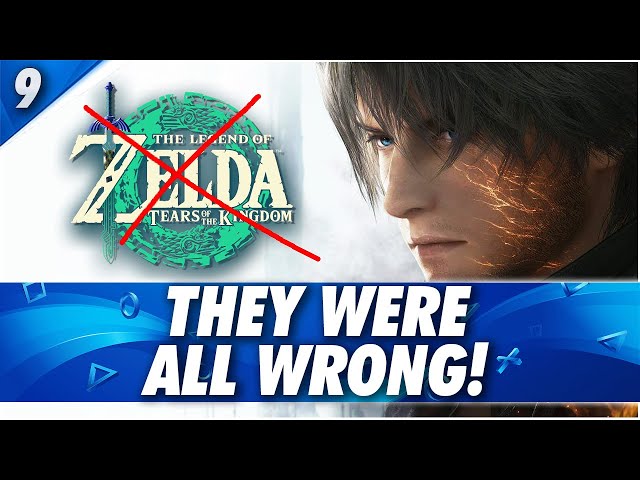 REAL GAMERS PLAY FF16 NOT ZELDA TEARS OF THE KINGDOM.FINAL FANTASY