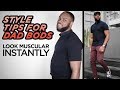 Style Tips To Make Chubby Guys Look More MUSCULAR 💪 | 3 Clothing Tricks | StyleOnDeck