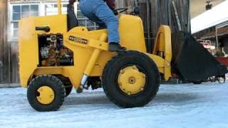 Hough Model HA Payloader Start and Run on a Cold Day