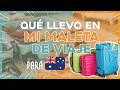 Qu llevo en mi maleta para australia