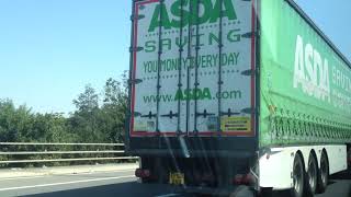 Here is a Lorry in the M25