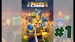 Great Royale Wars - Clash of Block aka Royale Clans #1 intro/tutorial screenshot 5
