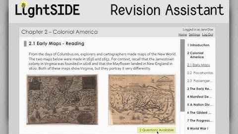 LightSIDE Revision Assistant Proposal Video