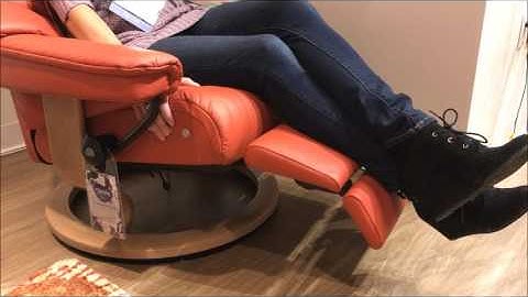 Stressless Introduces the New Power Leg Comfort System by Ekornes