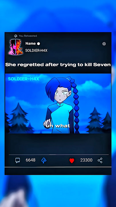 She came back just for returning the healing paste 😤 #seven #anime #shorts