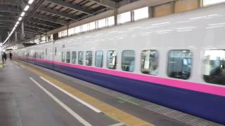 E2系 J13編成 新潟駅到着 GTO