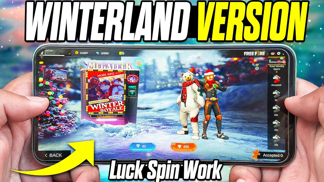 Free Fire OLD Winterland Version After Years 😱