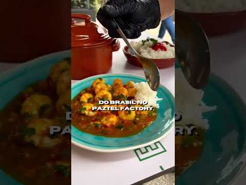 A melhor moqueca de camarão está no Paztel Factory.
