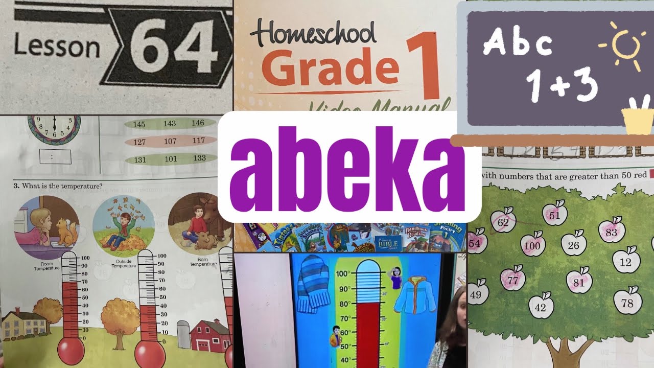 Abeka Christian academy 1st Grade Lesson 64