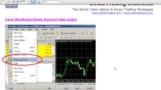 Cara Membuat Demo Account MT4 by DewaTrading Indonesia ~ forex cadam