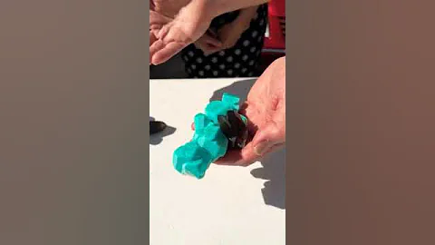 Amazonite Combination with Smokey Quartz #shorts