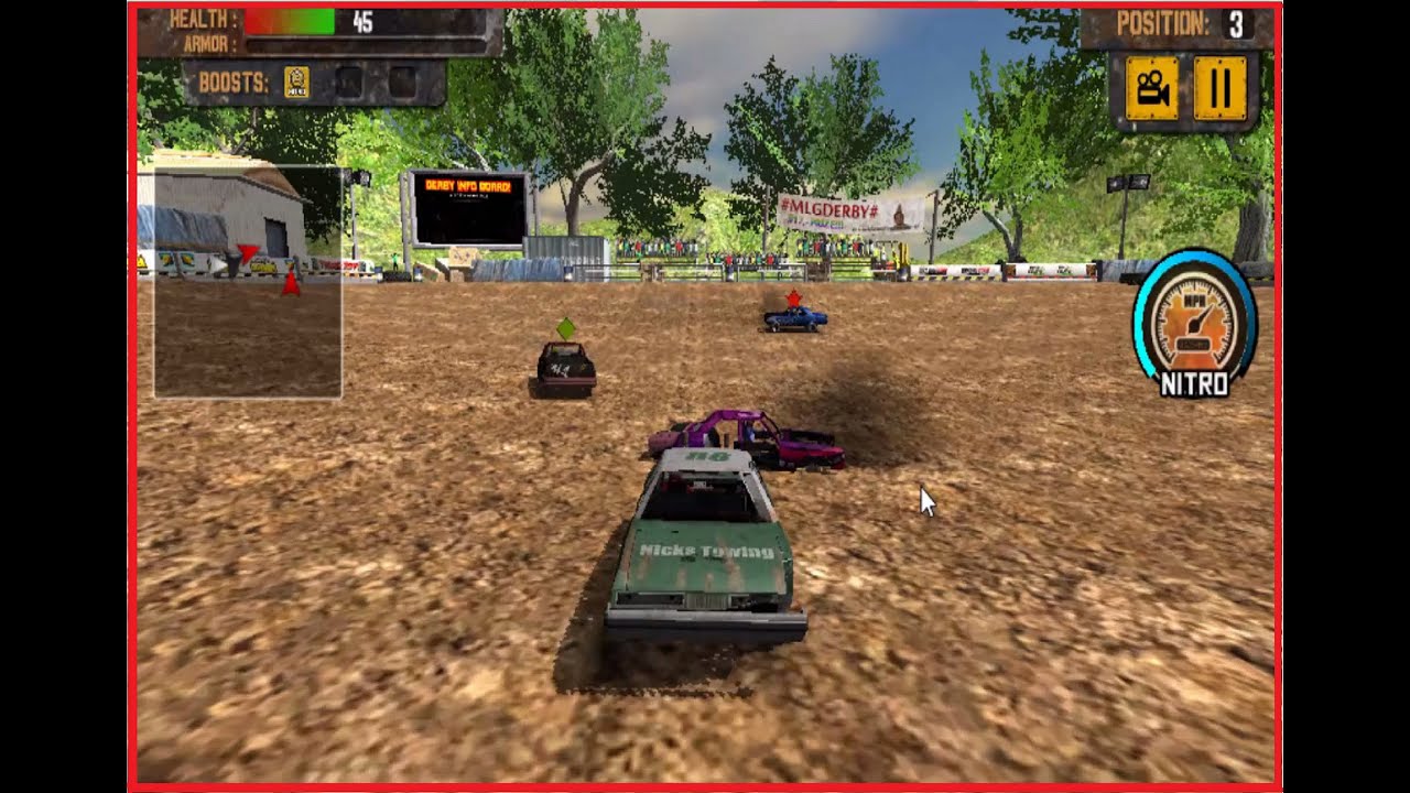 DEMOLITION DERBY CRASH RACING YouTube