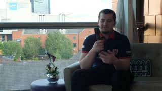 Interview with daxak , from gambit esports, at esl birmingham 2019!
twitter: https://twitter.com/caps_unlocked instagram:
https://www.instagram.com/caps_unlo...
