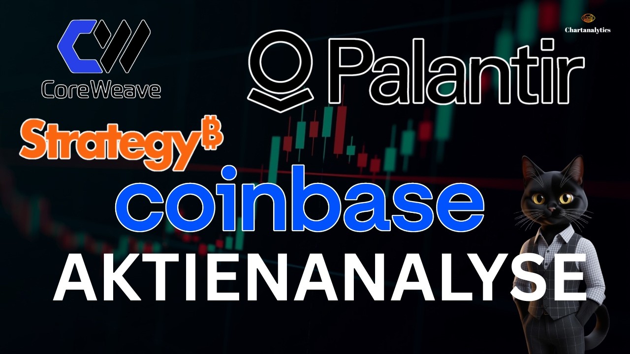 Aktien MSTR, Coinbase, PLTR und CoreWeave -  | Elliott Wellen Analyse