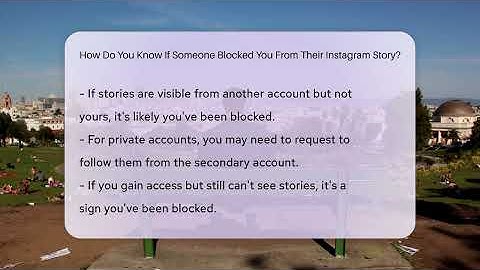 How Do You Know If Someone Blocked You From Their Instagram Story? - Everyday-Networking