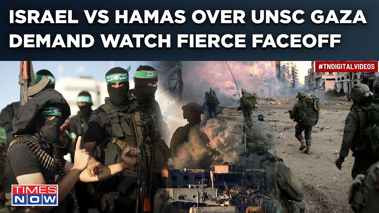 Israel VS Hamas Over UNSC Gaza Demand| Netanyahu Rejects Call| Rift With US| Militant Group Responds