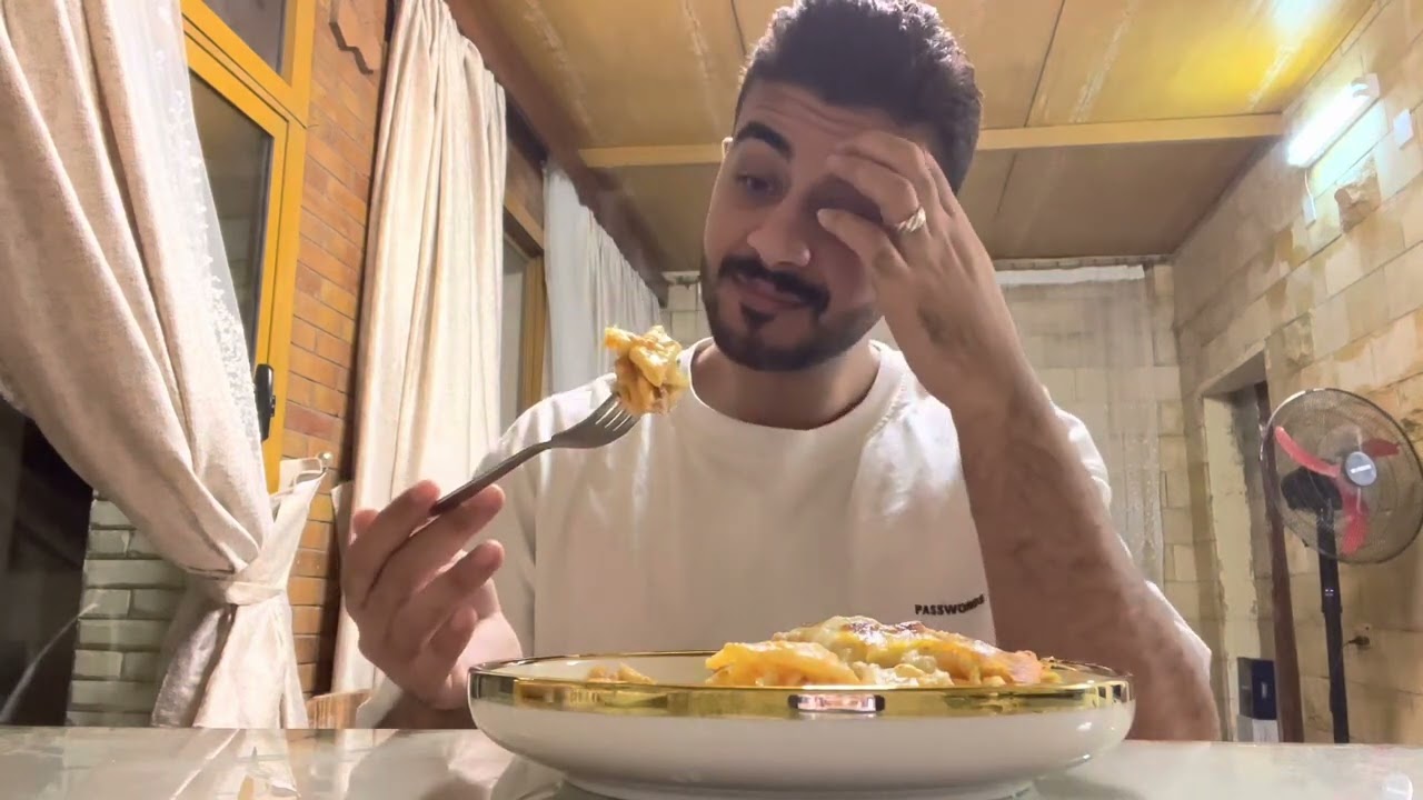هنفتح مطعم ونسميه (اكل مراتي) عشان عملت مكرونه وده طعمها في الاخر 🤦🏻‍♂️😂