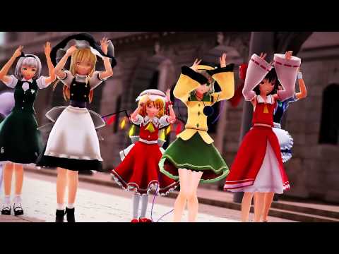 【東方MMD】こいし達で『愛言葉Ⅱ』【第11回東方人気投票上位組】