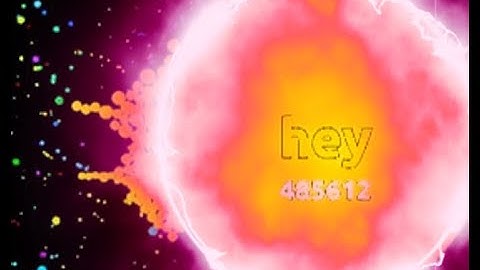 The Agma.io Supernova(540k 128x)