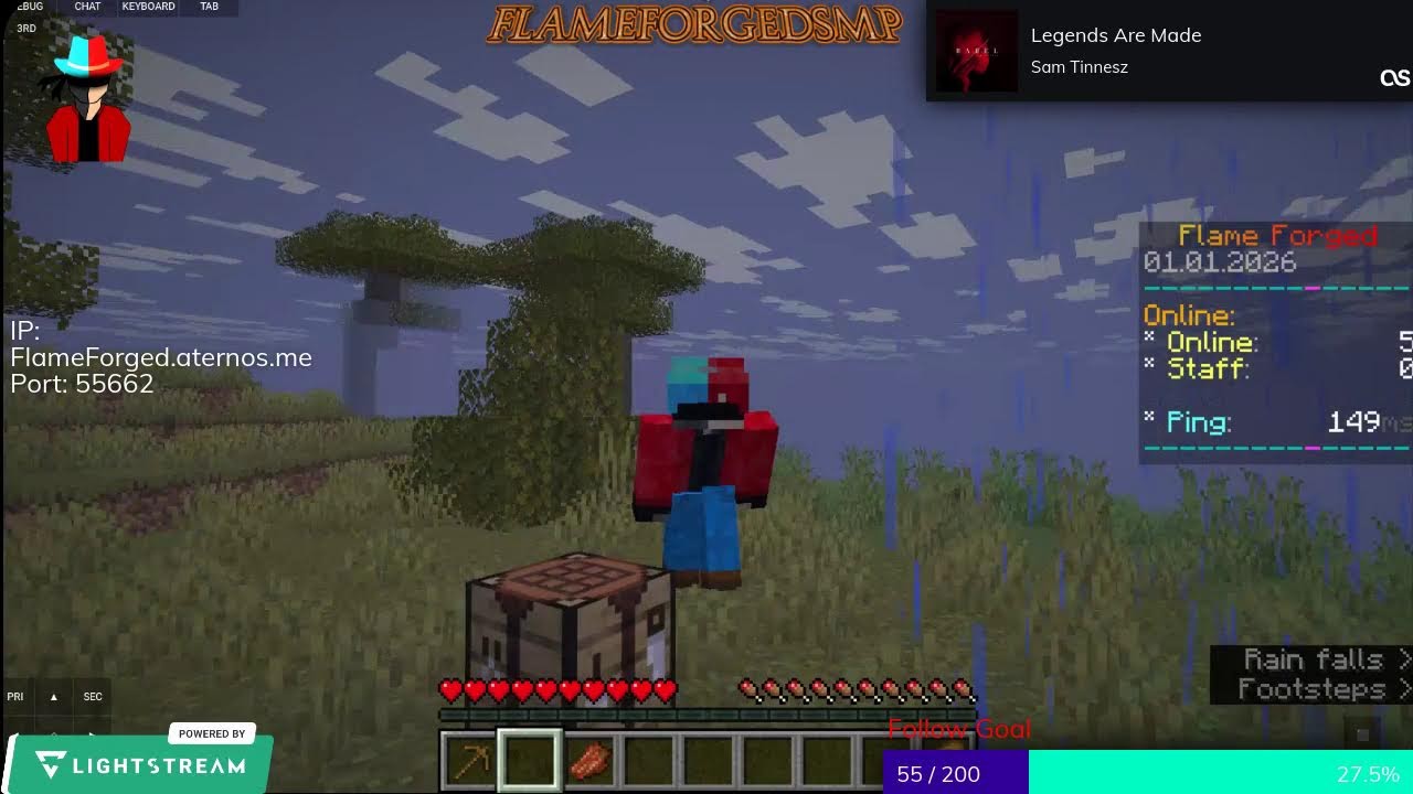 FlameForged SMP 🔥 | Minecraft with Flamezian & Viewers