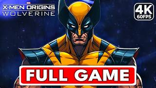 X-MEN ORIGINS WOLVERINE Gameplay Walkthrough FULL GAME [4K 60FPS] - No Commentary