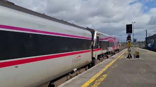 Iarnród Éireann/NI Railways 'Enterprise' service departs Dublin Connolly - 10/05/22