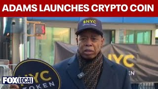Eric Adams launches NYC crypto coin to 'combat antisemitism'