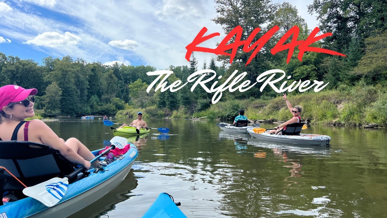 Kayaking the Rifle River | Outdoor Adventure in Sterling, Michigan 🌊🚣‍♂ ...