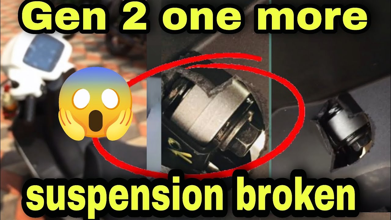 Ola S1 Pro Gen 2 Back SUSPENSION broken AGAIN 😡 olas1progen2 