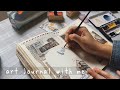 art journal with me | dream travel - italy ♡