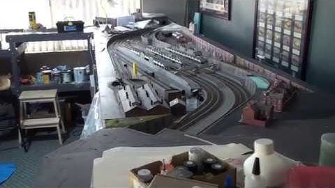 N Gauge Model Railway Four Oaks Street Station Part 31 Scenics and sleeper spacing