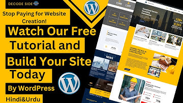 How to create a website in WordPress in one video for free | how to create landing page in WordPress