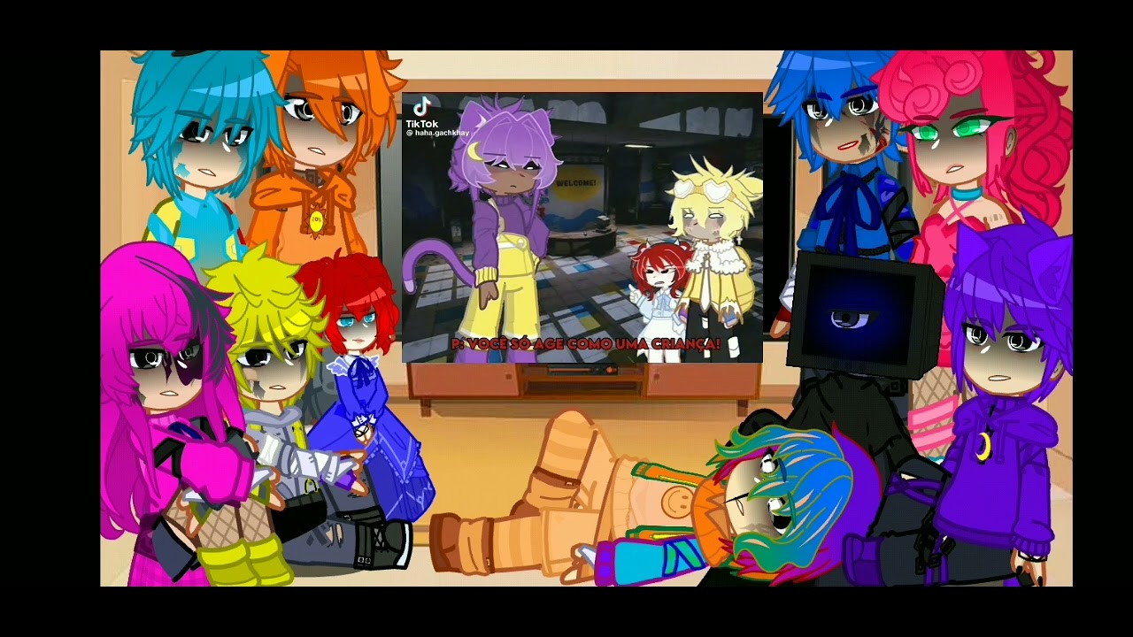 Poppy playtime react tô player (meme) parte/2✨