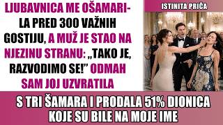 Ljubavnica me udarila pred 300 ljudi 😱 Muž zaprijetio razvodom — uzvratila sam joj s 3 snažna šamara