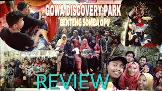 MAIN AIR DAN BURUNG DI GDP GOWA DISCOVERY PARK - BENTENG SOMBA OPU! TEMPAT REKREASI MURAH MAKASSAR