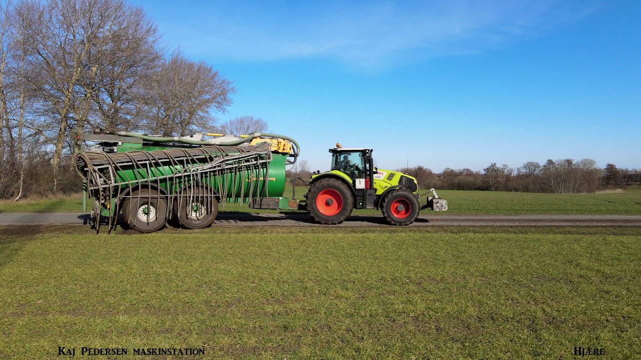 Mit liv med landbrugsmaskiner S1:E2 2021 er igang ,Claas Axion 870, med Samson 20.