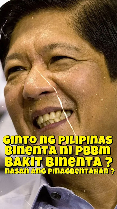 BINENTA ANG GINTO NG PILIPINAS