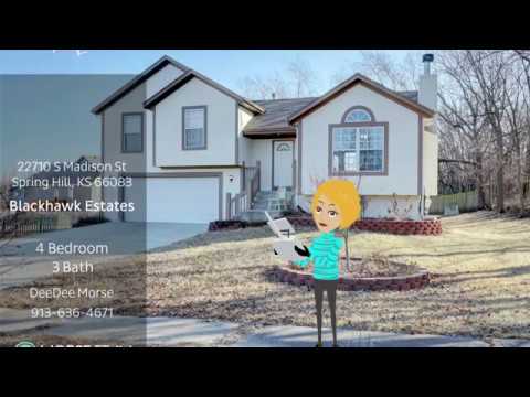 22710 S Madison St, Spring Hill, KS home video tour
