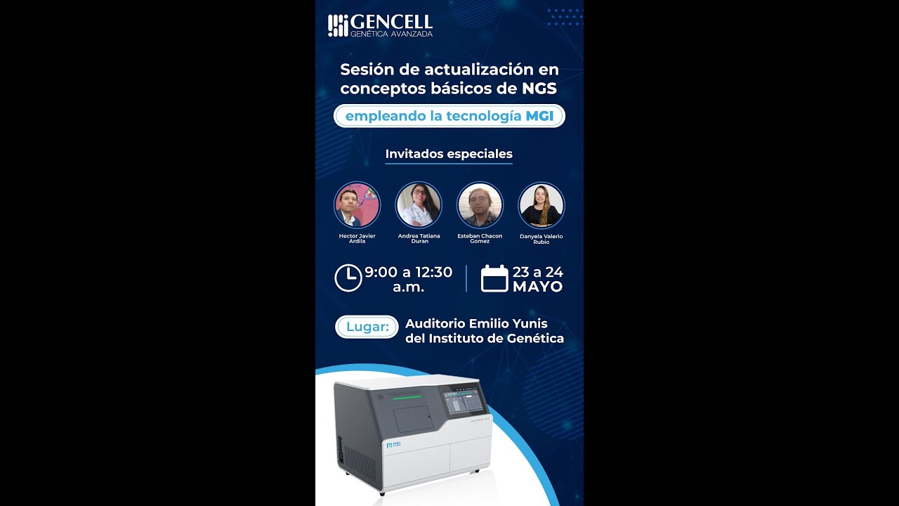 Sesión de Actualización en Conceptos Básicos de NGS Empleando la Tecnología MGI