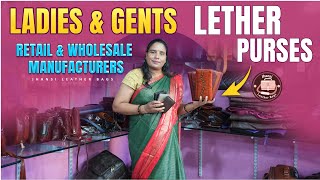ladies gents wallet leather purses