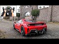 Ferrari 488 Pista | Forza Horizon 5 | Steering Wheel Gameplay