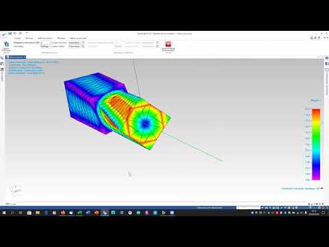 SolidEdge : calcul de structure avec le mode simulation de SolidEdge