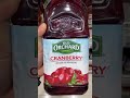 CRANBERRY JUICE #shorts #oldorchard