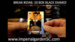 BREAK #5546: 10 BOX 2025-26 #upperdeck BLACK DIAMOND HOBBY NHL HOCKEY CASE BREAK