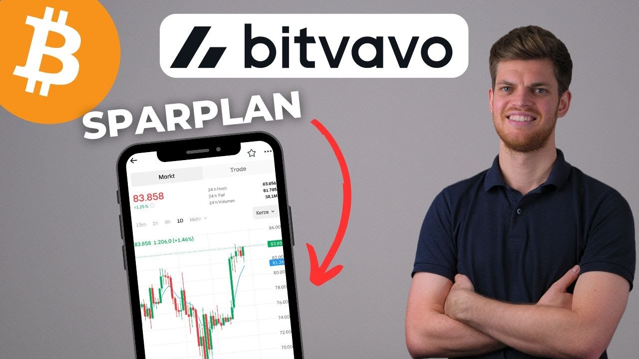 Bitcoin Sparplan mit Bitvavo + Tutorial